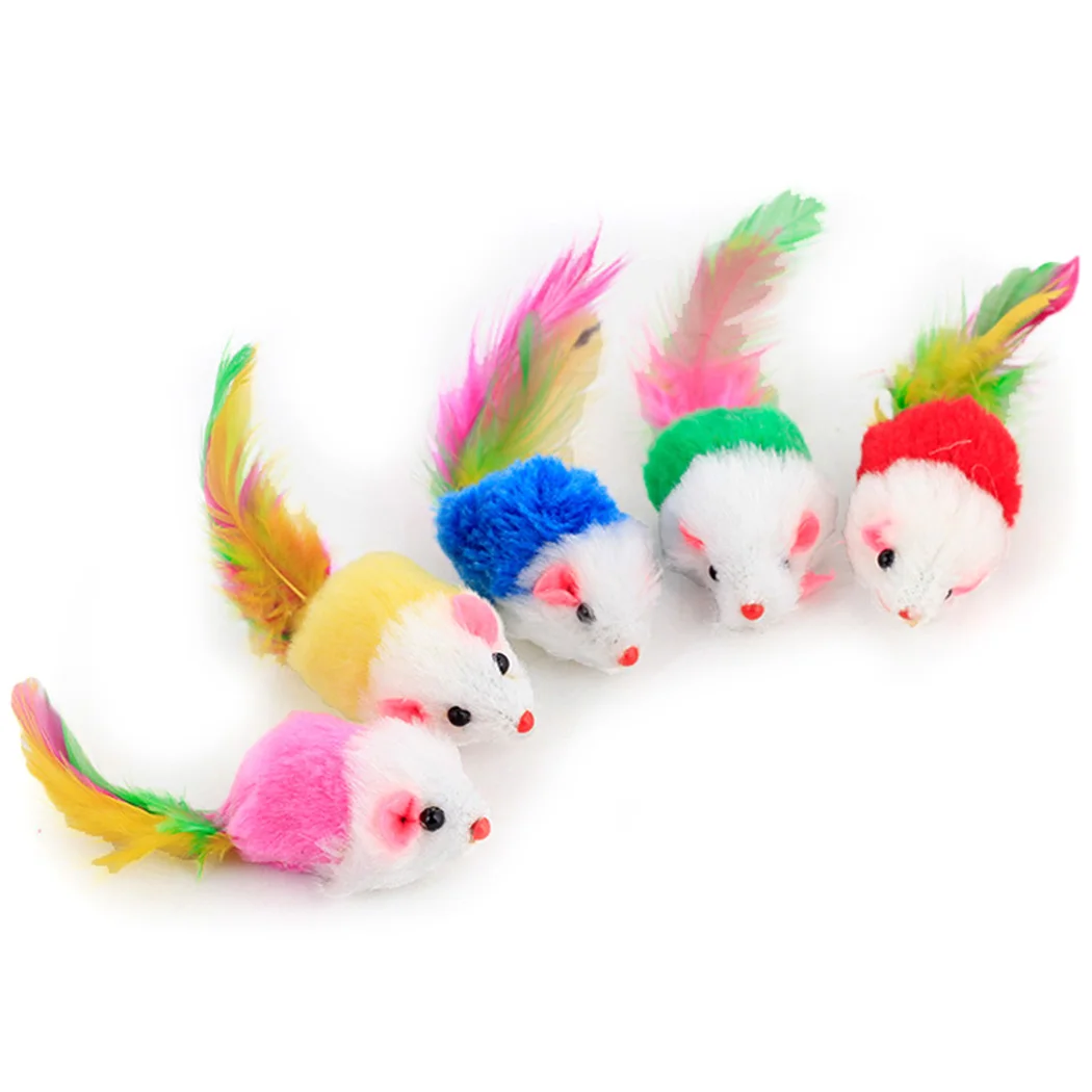 Cat toys False Mouse Pet Cat Toys Mini Funny Playing Toys For Cats with Colorful Feather Plush Mini Mouse Toys Dropshipping
Cat toys False Mouse Pet Cat Toys Mini Funny Playing Toys For Cats with Colorful Feather Plush Mini Mouse Toys Dropshipping