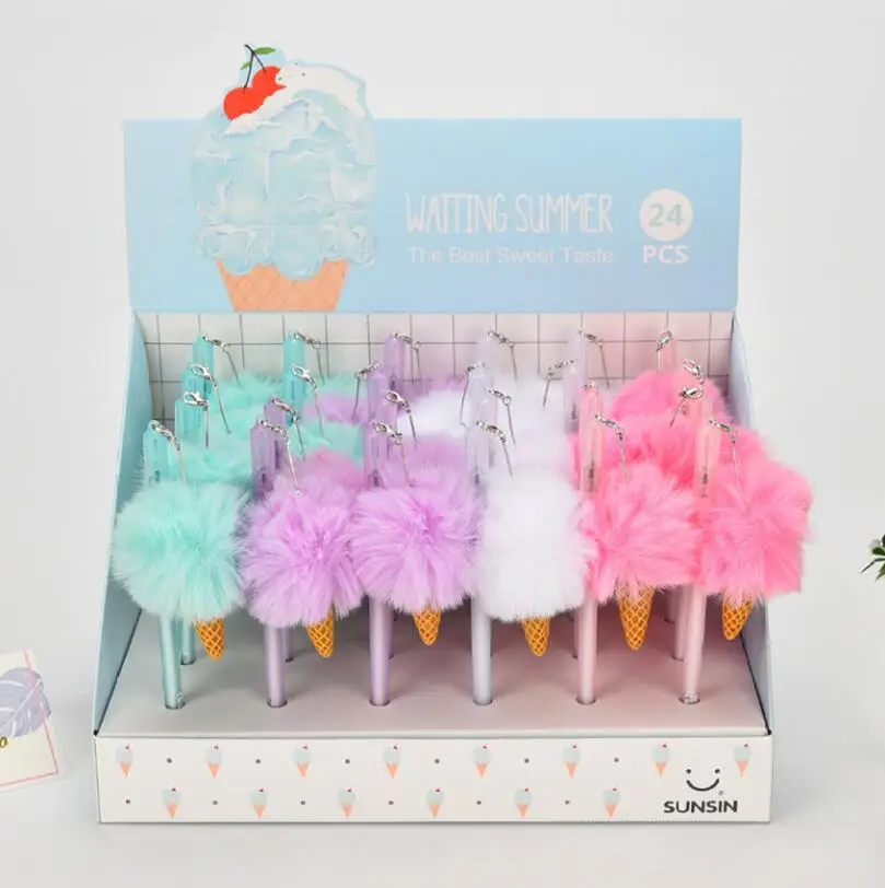 24pcs Creative Stationery Student Pen Cute ice cream Gel Pen 0.5 Full Needle Blue Ink Pen School Supplies Office Supplies 0.5mm
24pcs Creative Stationery Student Pen Cute ice cream Gel Pen 0.5 Full Needle Blue Ink Pen School Supplies Office Supplies 0.5mm