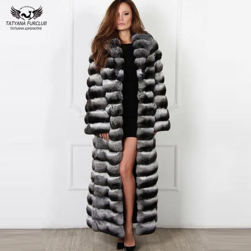 130cm Long Real Rex Rabbit Fur Coat Turn-down Collar 2021 New Trendy Chinchilla Color Genuine Rex Rabbit Fur Coats 130cm Long
130cm Long Real Rex Rabbit Fur Coat Turn-down Collar 2021 New Trendy Chinchilla Color Genuine Rex Rabbit Fur Coats 130cm Long