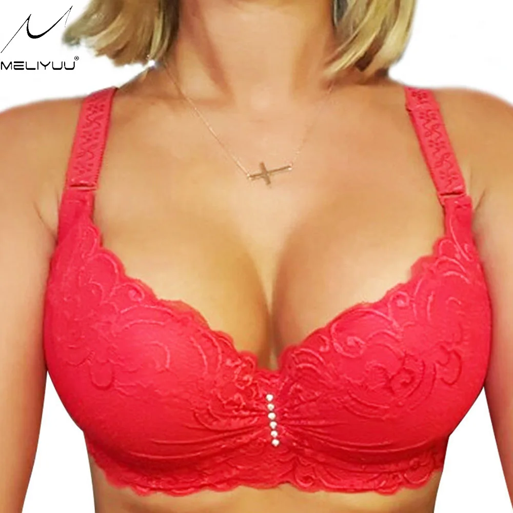Plus Size Sexy Women Bra Large Bosom 34-46 B C D DD E Push Up Bras Lace Underwire Brassiere Lingerie BH
Plus Size Sexy Women Bra Large Bosom 34-46 B C D DD E Push Up Bras Lace Underwire Brassiere Lingerie BH