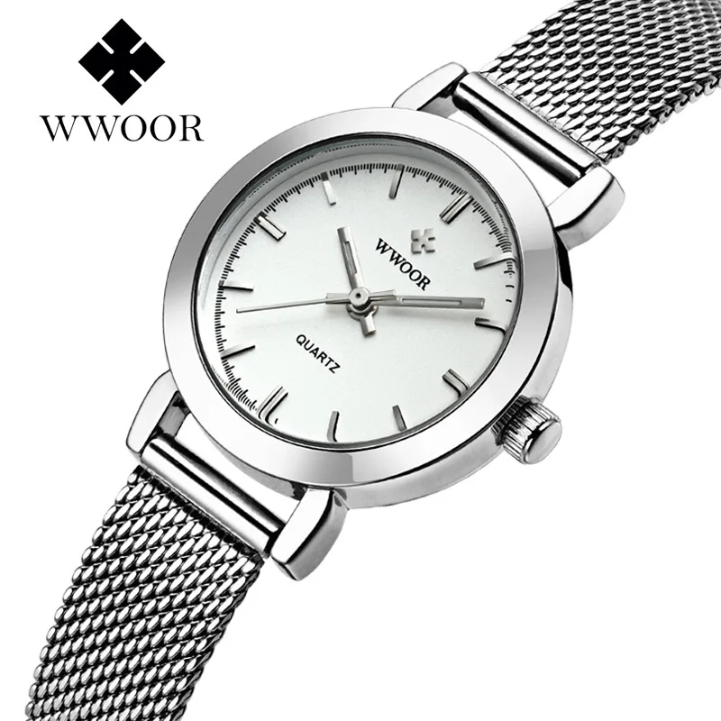 Brand Women Bracelet Watches Simple Lady Fashion Dress Quartz Watch Stainless Steel Waterproof White Watches Ladies Clock
Brand Women Bracelet Watches Simple Lady Fashion Dress Quartz Watch Stainless Steel Waterproof White Watches Ladies Clock