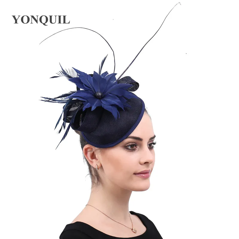 Vintage Fashion Ladies Hair Accessory Navy Ladies Fascinators Party Tea Hats Headwear Elegant Women Hairclips Derby Kentucky 
Vintage Fashion Ladies Hair Accessory Navy Ladies Fascinators Party Tea Hats Headwear Elegant Women Hairclips Derby Kentucky