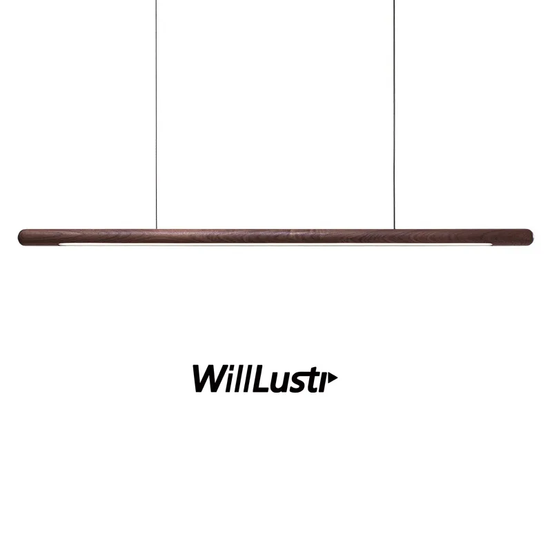 120cm Walnut Wood LED Pendant Lamp Cylindrical Long Tube Round Office Meeting Dinning Room Hotel Villa Counter Suspension Light
120cm Walnut Wood LED Pendant Lamp Cylindrical Long Tube Round Office Meeting Dinning Room Hotel Villa Counter Suspension Light