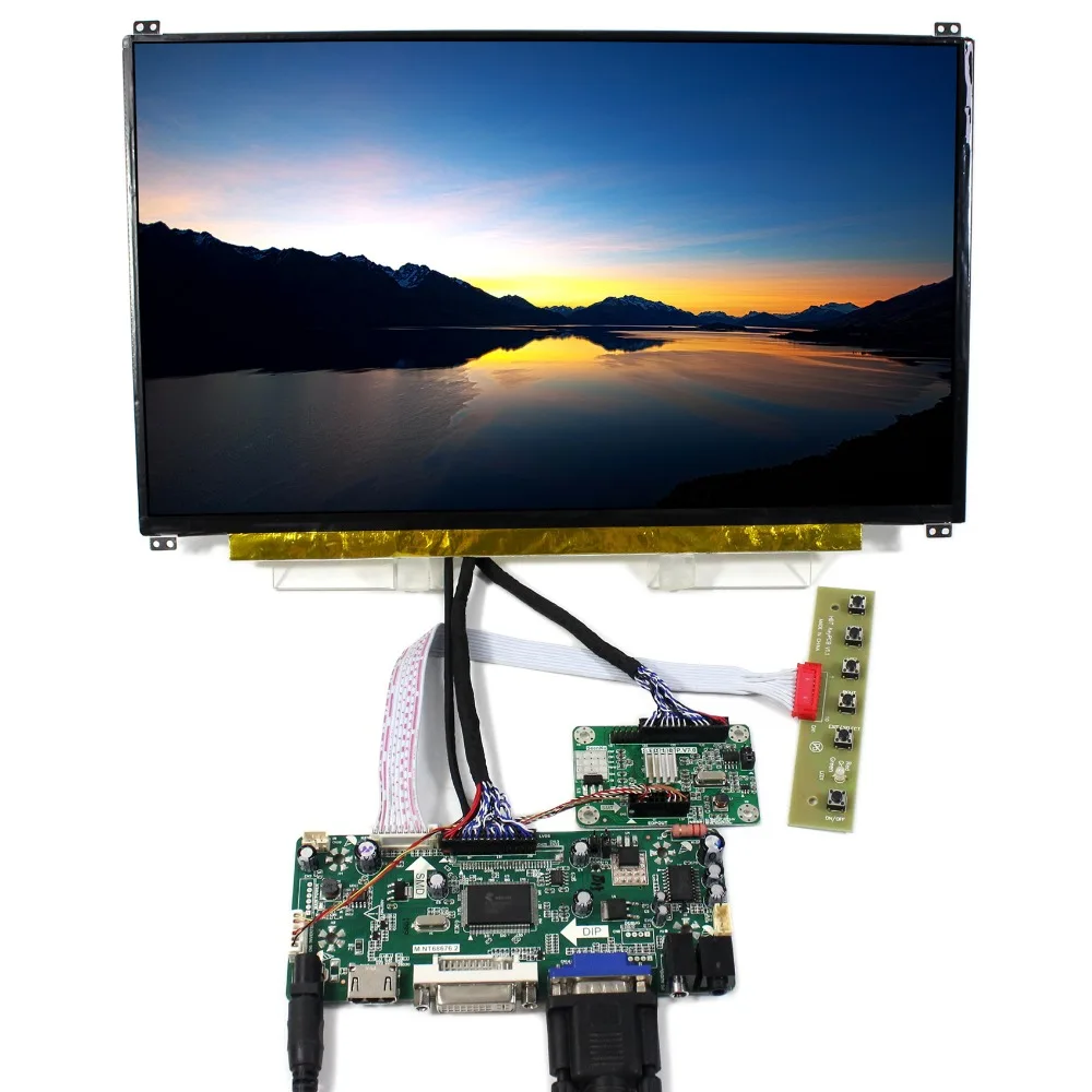 Плата контроллера аудиосигнала HD MI VGA DVI NT68676 с экраном 13,3 дюйма N133HSE-EA1 1920x1080 IPS LCD
Плата контроллера аудиосигнала HD MI VGA DVI NT68676 с экраном 13,3 дюйма N133HSE-EA1 1920x1080 IPS LCD