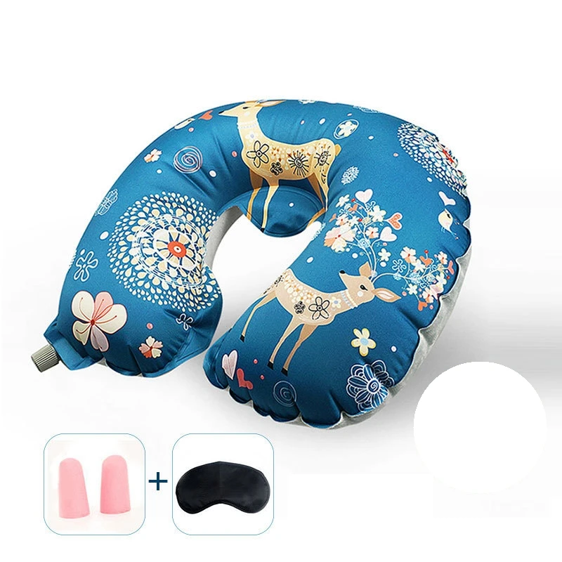 Popular 1Set Outdoor Bedding Sleep Nap Travel Tools Inflatable U-pillow + Eye mask + Earplug Suit Colorful Choices
Popular 1Set Outdoor Bedding Sleep Nap Travel Tools Inflatable U-pillow + Eye mask + Earplug Suit Colorful Choices