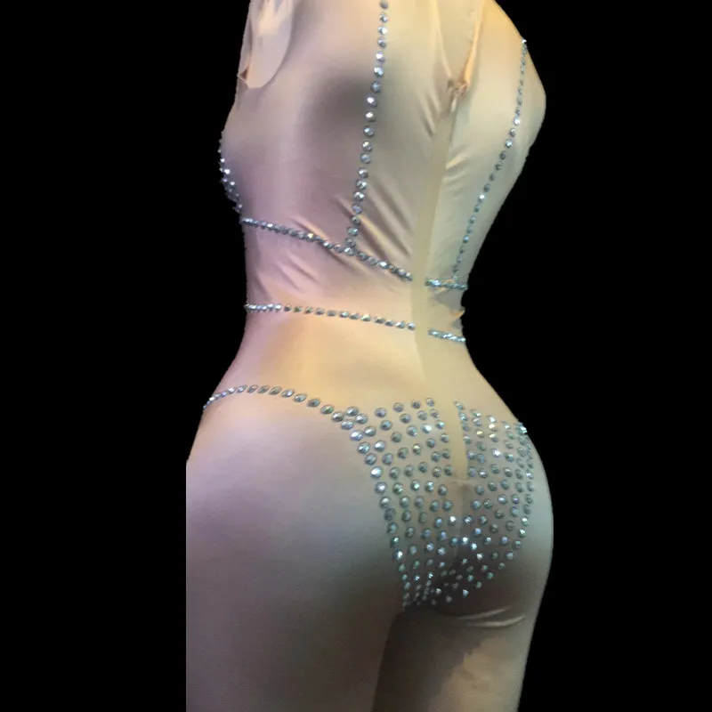 Sexy Women Nightclub Shining Stretch Skinny Jumpsuits Stage Costumes Fashion Dance Costumes Slim Leotard Shining Bodysuits
Sexy Women Nightclub Shining Stretch Skinny Jumpsuits Stage Costumes Fashion Dance Costumes Slim Leotard Shining Bodysuits