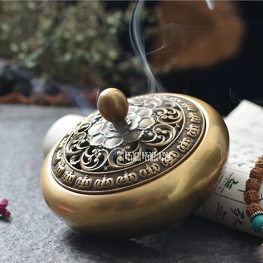 Ancient Rhyme Elegant Copper Incense Burner Indoor Home Tea Ceremony Antique Aroma Furnace Sandalwood Incense Burner GDF20199
Ancient Rhyme Elegant Copper Incense Burner Indoor Home Tea Ceremony Antique Aroma Furnace Sandalwood Incense Burner GDF20199