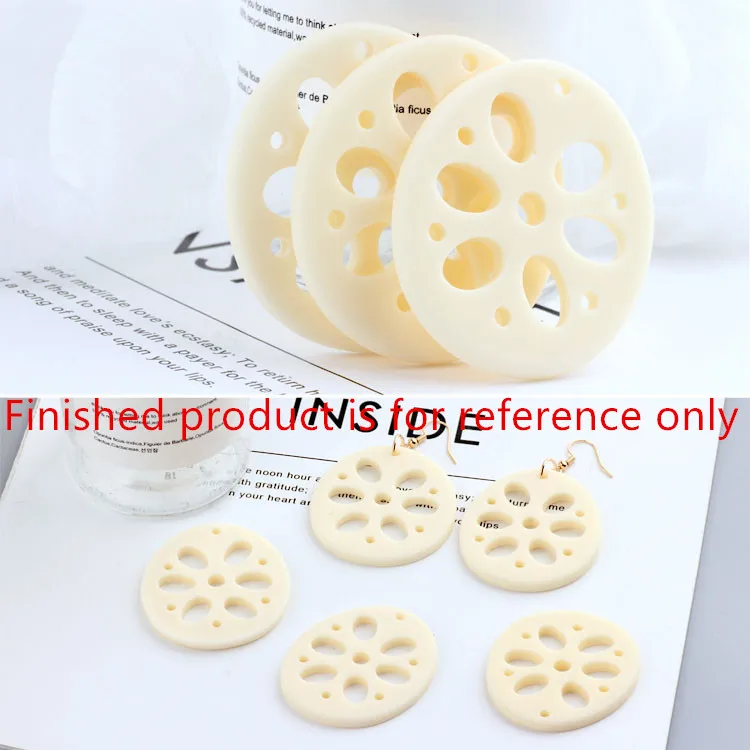30pcs/lot Creativity vegetables style Simulation Lotus root slice shape resin beads diy jewelry earrings/garments accessory
30pcs/lot Creativity vegetables style Simulation Lotus root slice shape resin beads diy jewelry earrings/garments accessory