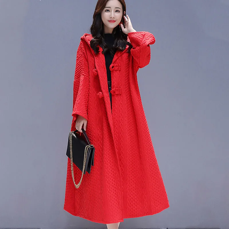 2019 Winter Vintage Ethnic Wind Cotton Coat Thicken Warm loose large size Long Windbreaker Hooded Coat Female cc637
2019 Winter Vintage Ethnic Wind Cotton Coat Thicken Warm loose large size Long Windbreaker Hooded Coat Female cc637