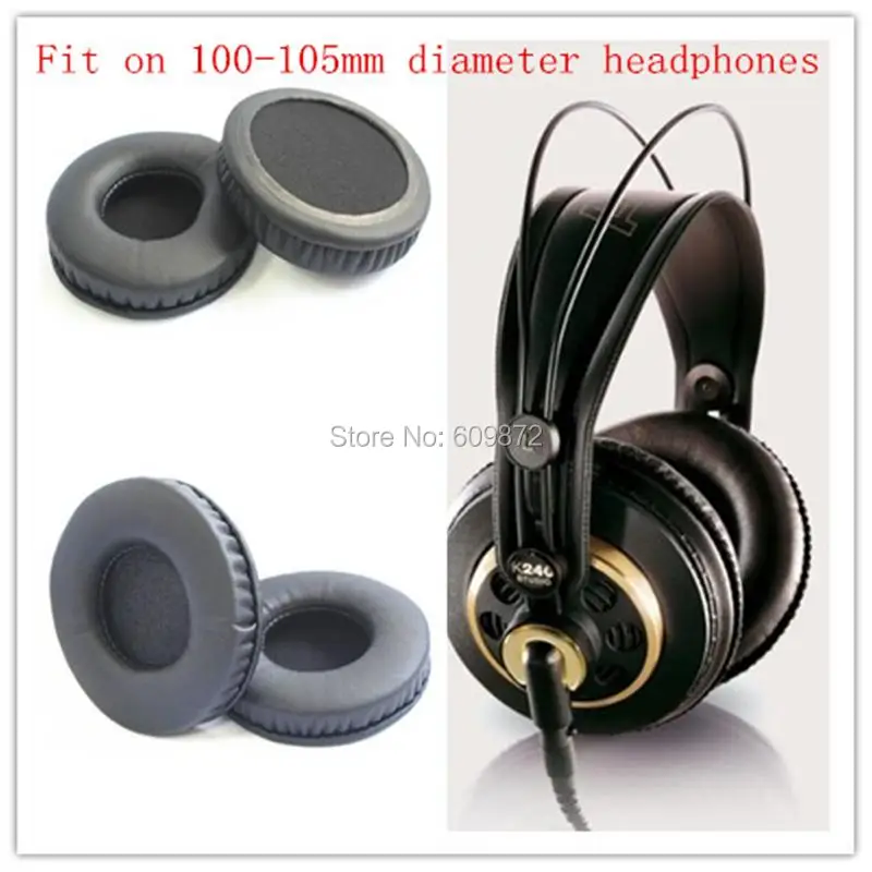 Linhuipad 100-105mm Protein Ear Cushions headphone leather earpads for Beyerdynamic dt880 dt860 dt990 dt770 2pcs/lot
Linhuipad 100-105mm Protein Ear Cushions headphone leather earpads for Beyerdynamic dt880 dt860 dt990 dt770 2pcs/lot
