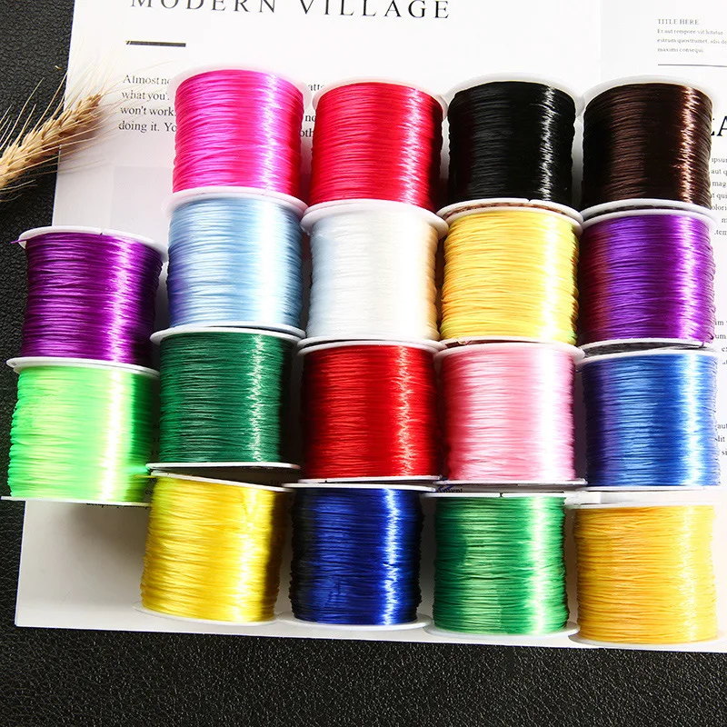 10meters 50meters floss elastic threads from Japan elastic stretch beading cords jewelry findings DIY necklace bracelet material
10meters 50meters floss elastic threads from Japan elastic stretch beading cords jewelry findings DIY necklace bracelet material