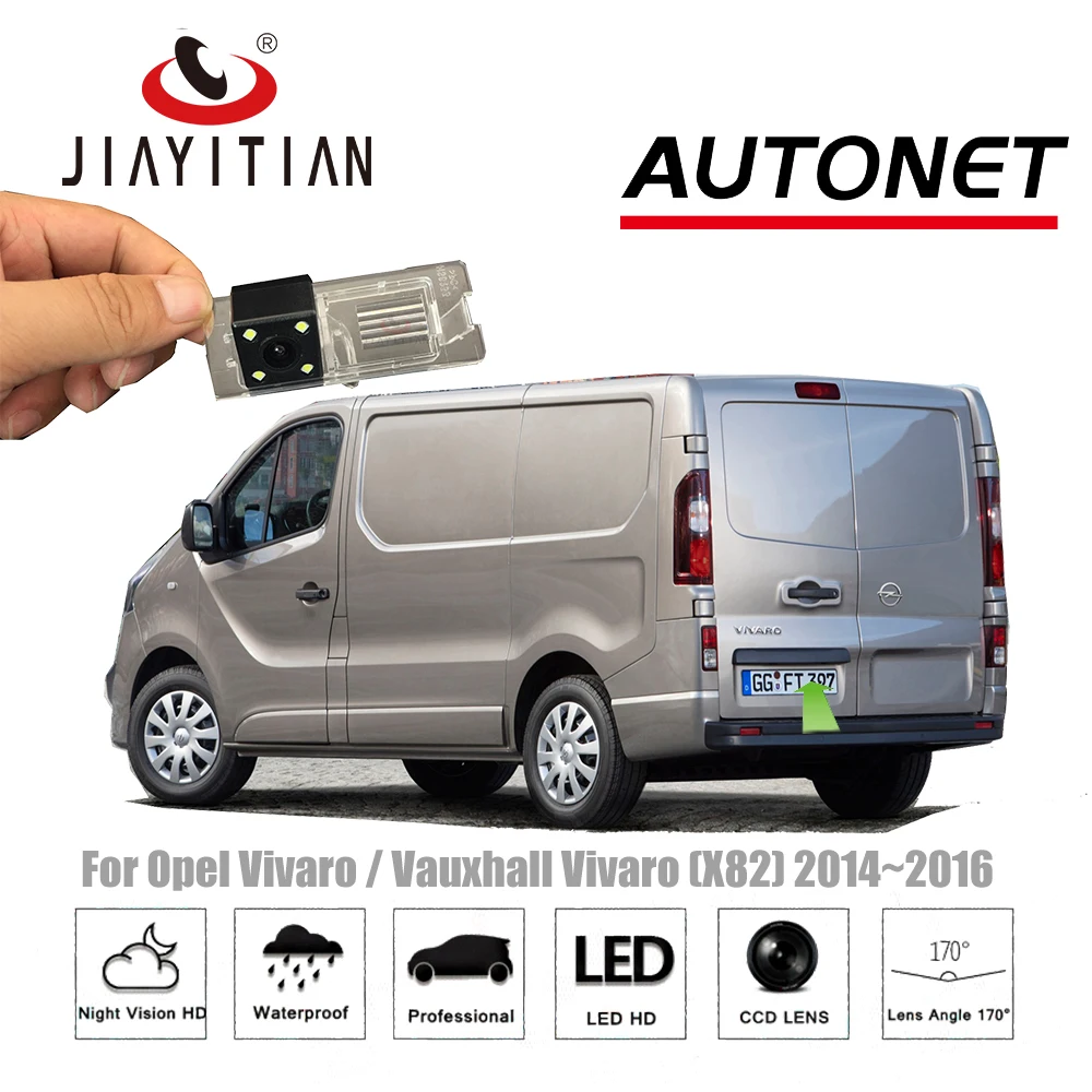 JiaYiTian Rear View Camera For Opel Vivaro/Vauxhall Vivaro (X82) 2014~2016 CCD Night Vision /license plate camera/Reverse Camera
JiaYiTian Rear View Camera For Opel Vivaro/Vauxhall Vivaro (X82) 2014~2016 CCD Night Vision /license plate camera/Reverse Camera