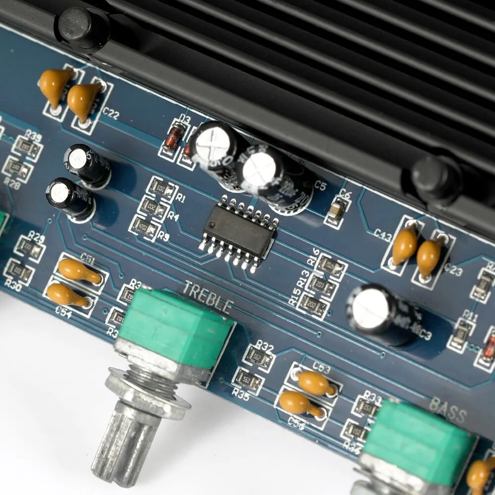 XH-M549 with Tone TPA3116D2 2x150W Digital Audio HIFI Amplifier Board 2.0 Channel
XH-M549 with Tone TPA3116D2 2x150W Digital Audio HIFI Amplifier Board 2.0 Channel