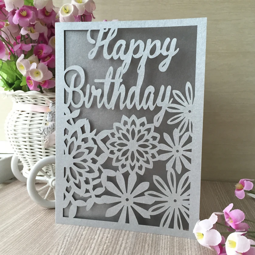 30pcs/lot Laser Cut Glossy paper Craft Birthday Party decoration Invitation cover Card Happy Birthday Greeting Blessing card
30pcs/lot Laser Cut Glossy paper Craft Birthday Party decoration Invitation cover Card Happy Birthday Greeting Blessing card