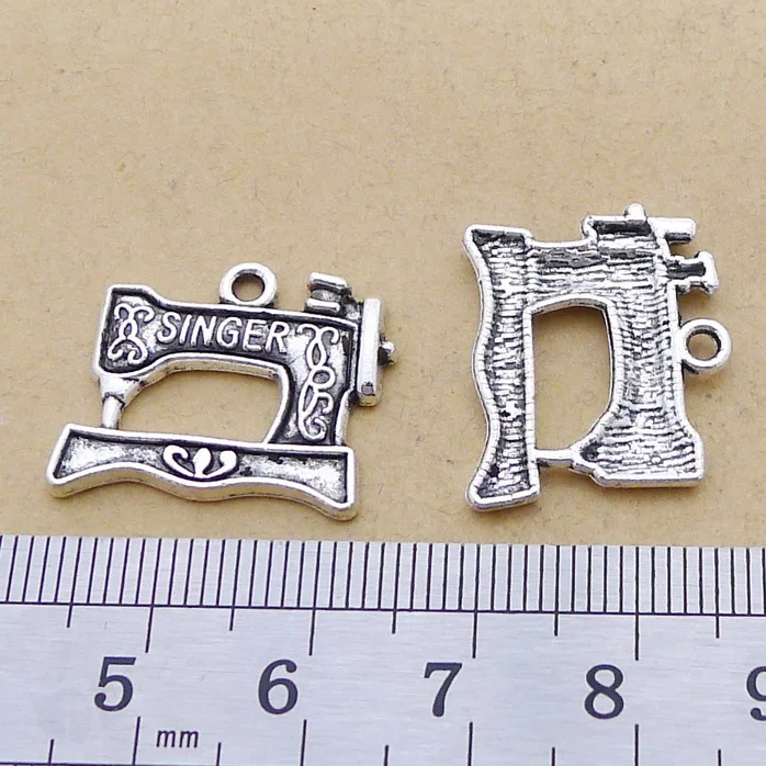 50pcs Charm Sewing machine pendants 17*20mm Antique silver Handmade Jewelry Making DIY Supplies European Alloy accessories Hot
50pcs Charm Sewing machine pendants 17*20mm Antique silver Handmade Jewelry Making DIY Supplies European Alloy accessories Hot