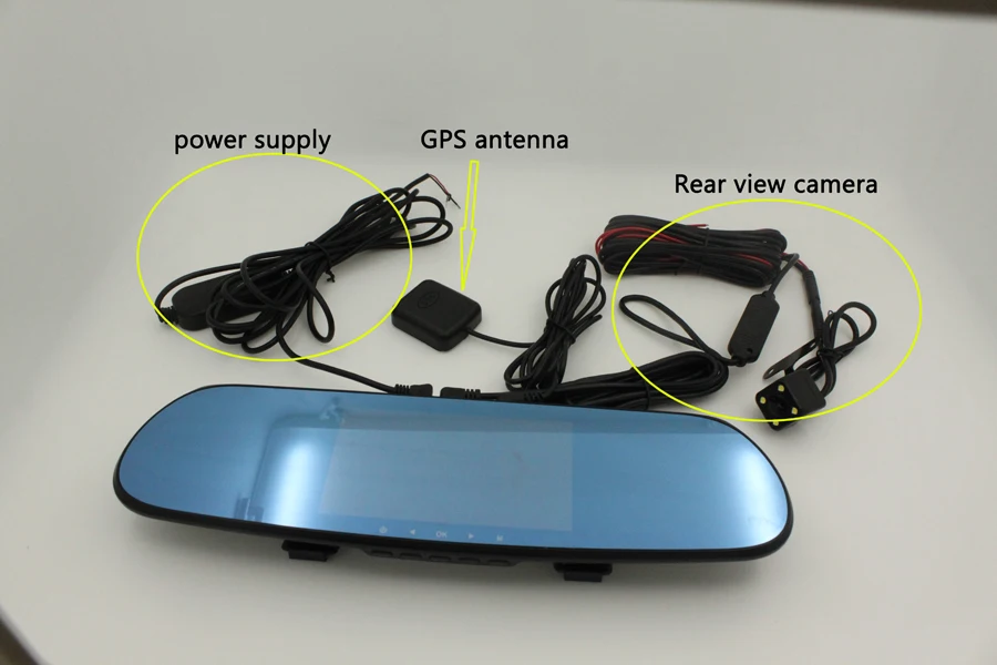 Karadar зеркало заднего вида gps 5 дюймов ips сенсорный Android 4 OS DVR 1080 P многоязыковым|android
