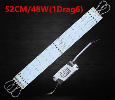 Led Ceiling Lamp Reconstruction Rectangular Light Bulb Light Bar Lamp Beads Core Board Lights White Bright 52cm 48W 1 Drag 5
Led Ceiling Lamp Reconstruction Rectangular Light Bulb Light Bar Lamp Beads Core Board Lights White Bright 52cm 48W 1 Drag 5