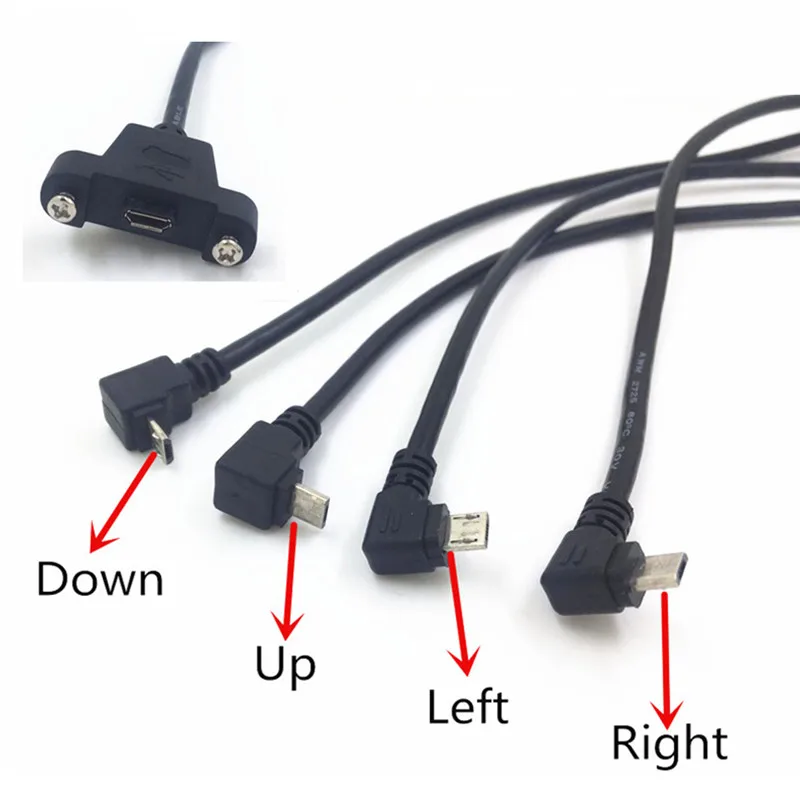 Микро USB вверх и вниз и влево и вправо 90 градусов угловой штекер к женскому удлинительному кабелю 5Pin с винтами панель крепление отверстие 30 с...
Микро USB вверх и вниз и влево и вправо 90 градусов угловой штекер к женскому удлинительному кабелю 5Pin с винтами панель крепление отверстие 30 с...