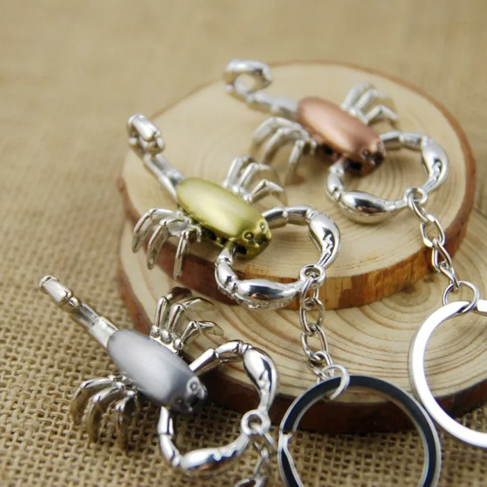 10pcs/lot scorpion keychain key ring 3D animal key chain key holder creative chaveiro portachiavi llaveros hombre free shipping
10pcs/lot scorpion keychain key ring 3D animal key chain key holder creative chaveiro portachiavi llaveros hombre free shipping