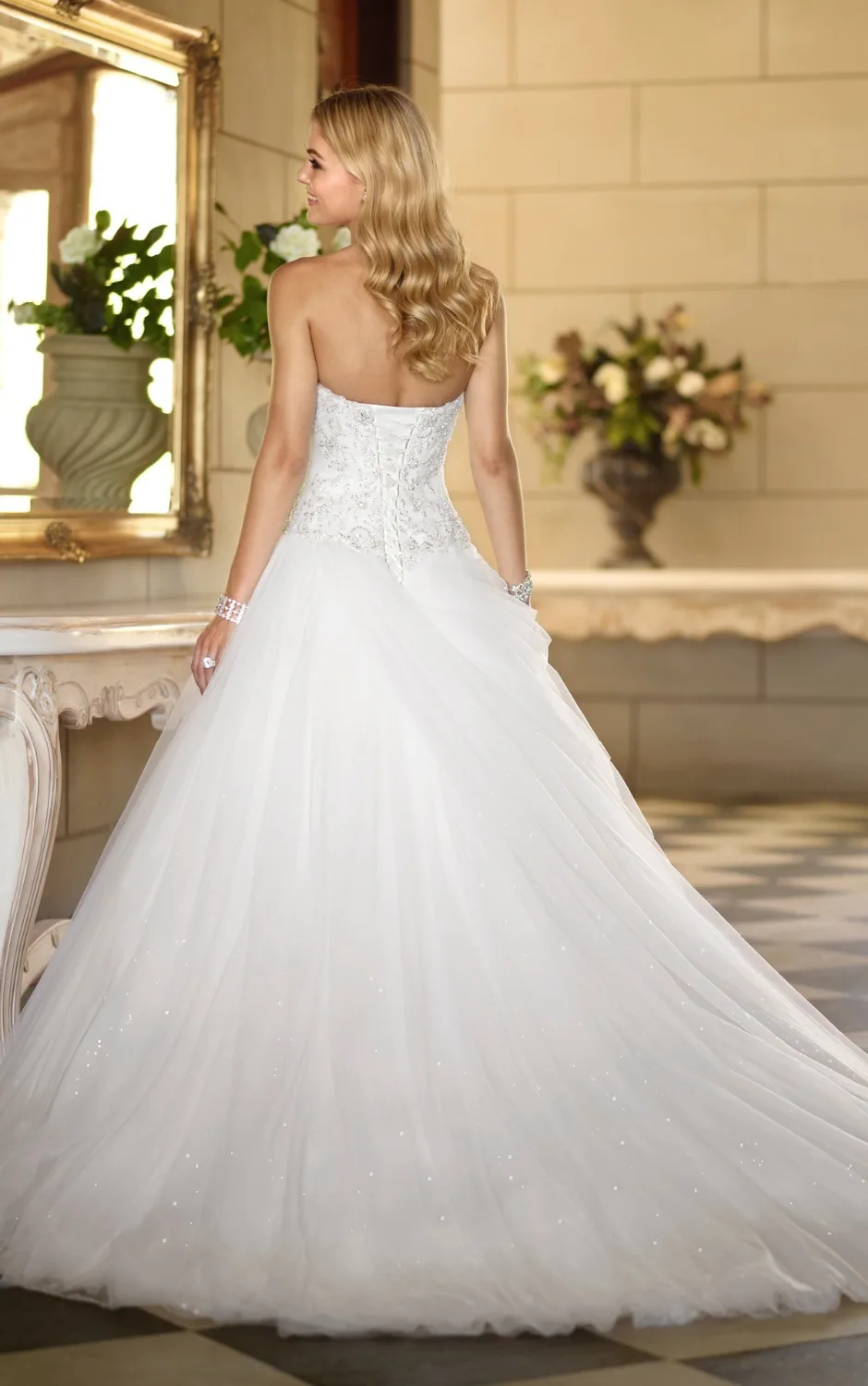 Wedding Dresses 2016 A-Line robe de mariage sweetheart beaded embroidery silky organza bride dress VESTIDO DE NOIVA HS540
Wedding Dresses 2016 A-Line robe de mariage sweetheart beaded embroidery silky organza bride dress VESTIDO DE NOIVA HS540