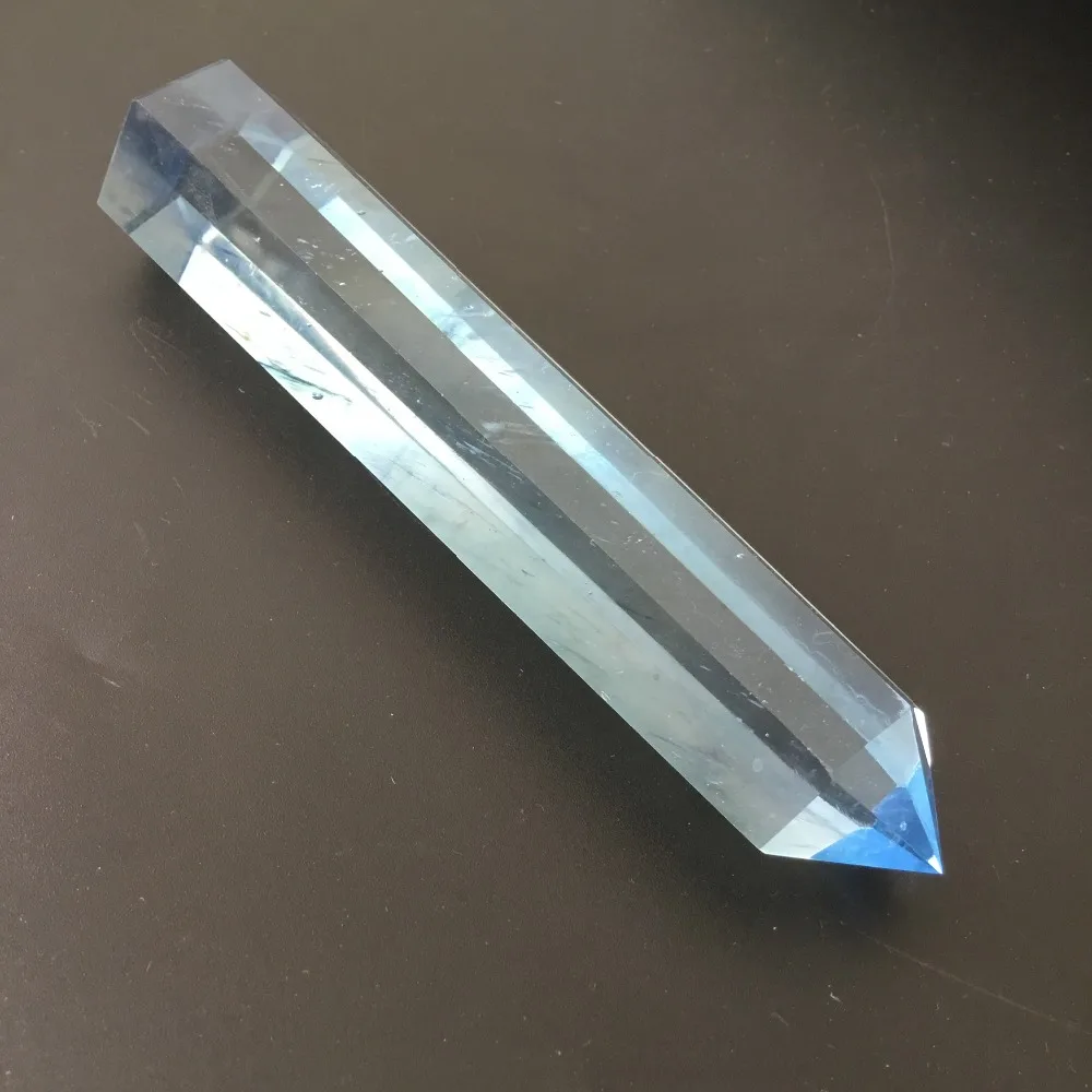 Pretty Blue Melting smelt quartz crystal points healing crystal wand Tower for decor
Pretty Blue Melting smelt quartz crystal points healing crystal wand Tower for decor