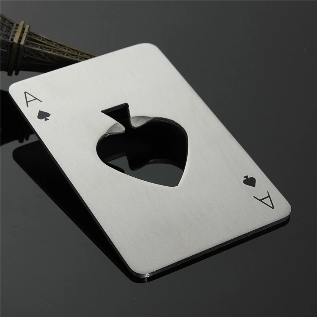 1pc Poker Playing Card A of Spades Bar Tool Soda Beer Bottle Cap Opener New Stylish
1pc Poker Playing Card A of Spades Bar Tool Soda Beer Bottle Cap Opener New Stylish
