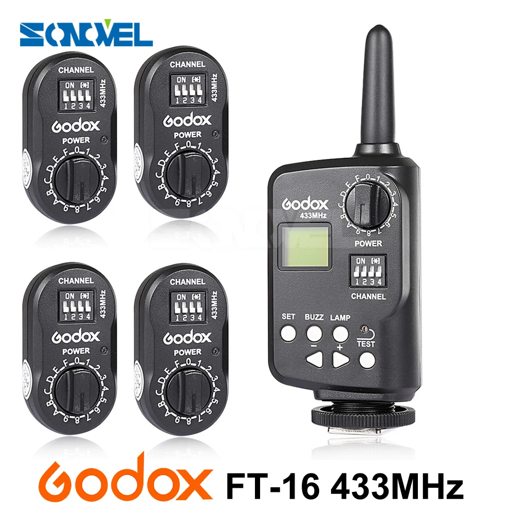 Пульт дистанционного управления Godox FT-16 для Canon Nikon AD180 AD360 AD360II SK300 QT QS Flash
Пульт дистанционного управления Godox FT-16 для Canon Nikon AD180 AD360 AD360II SK300 QT QS Flash