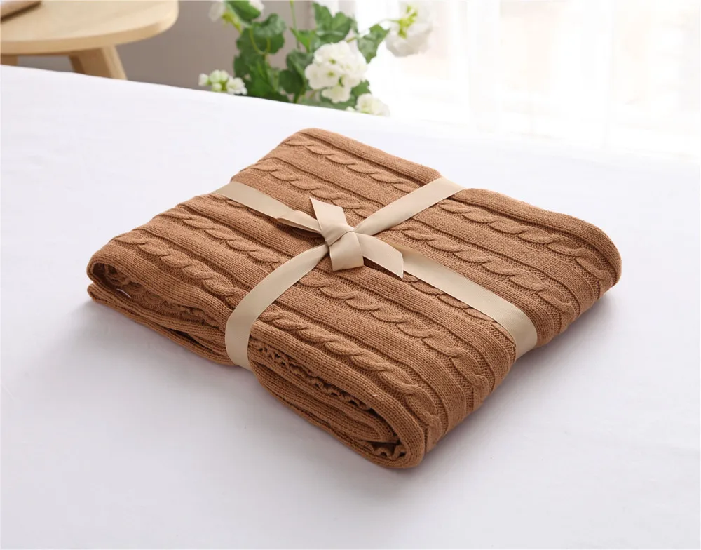 New Fashion Solid Cotton Thread Blanket Throw Adult Size Blankets for Beds Spring/Autumn Sofa TV Blanket Cover cobertor
New Fashion Solid Cotton Thread Blanket Throw Adult Size Blankets for Beds Spring/Autumn Sofa TV Blanket Cover cobertor