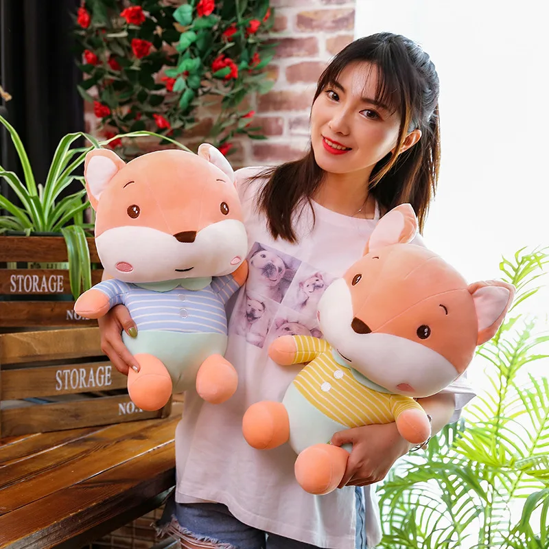 Creative Cartoon Foxes Doll Plush Toys Stuffed Animal Cute Foxs Plush Doll Toy Children Toys Kids Sleeping Doll
Creative Cartoon Foxes Doll Plush Toys Stuffed Animal Cute Foxs Plush Doll Toy Children Toys Kids Sleeping Doll