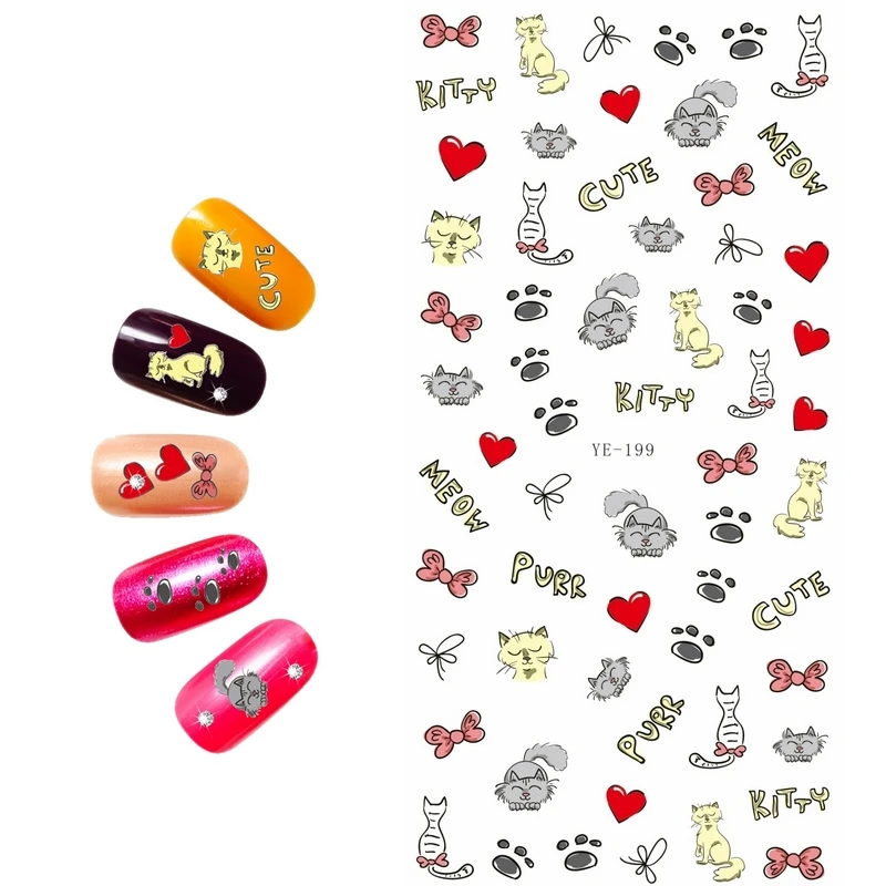 WATER DECAL NAIL STICKER CARTOON SWEETIE CAT MAPLE LEAF XMAS SNOW MAN LEG CHRISTMAS YE199-204
WATER DECAL NAIL STICKER CARTOON SWEETIE CAT MAPLE LEAF XMAS SNOW MAN LEG CHRISTMAS YE199-204