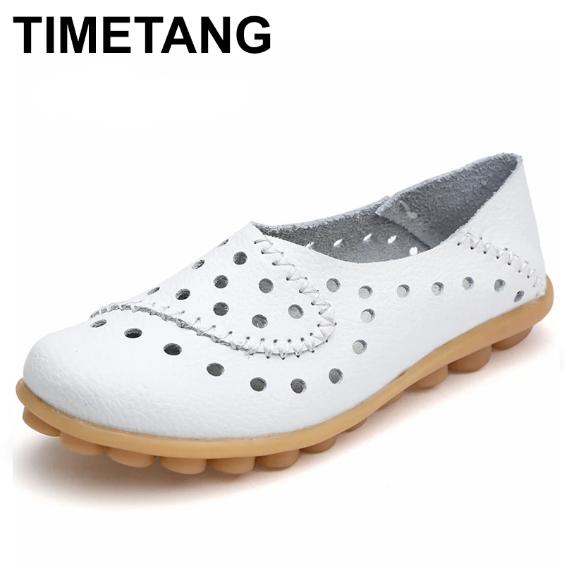 TIMETANG Women's Shoes Genuine Leather Casual Woman Driving Loafers Flats Fashion Moccasins Shoes Large Size 35-44 E140
TIMETANG Women's Shoes Genuine Leather Casual Woman Driving Loafers Flats Fashion Moccasins Shoes Large Size 35-44 E140