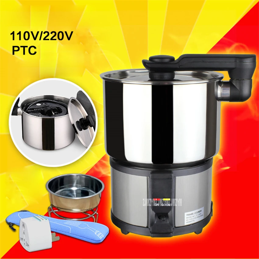TC-350A 110 В/220 В портативный дорожный горшок с двойным напряжением из нержавеющей стали на 1-2 человека, электрическая чашка, электрическая плит...
TC-350A 110 В/220 В портативный дорожный горшок с двойным напряжением из нержавеющей стали на 1-2 человека, электрическая чашка, электрическая плит...
