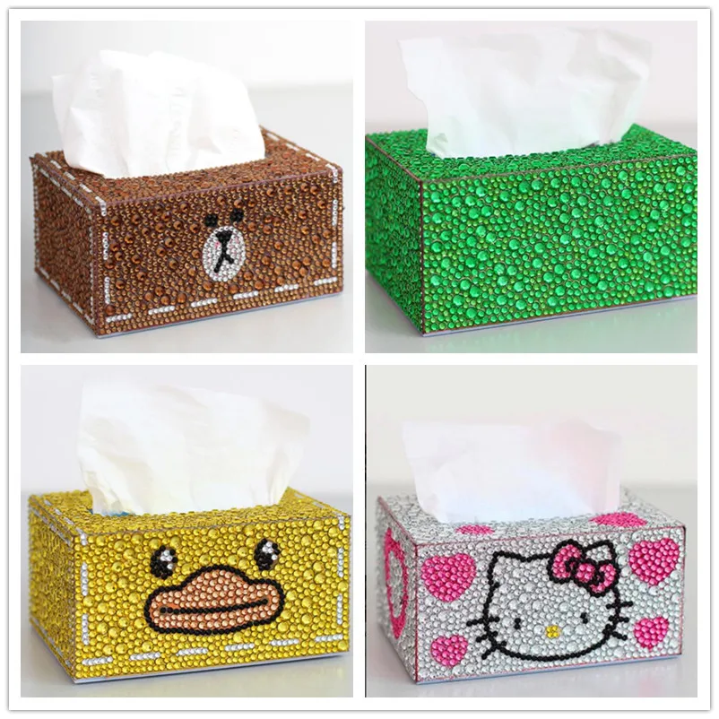 5D Cartoon Diamond Cross Stitch Special Shape Diamond Painting DIY Roll Tissue Box Cross Stitch Storage Box Jewelry Box
5D Cartoon Diamond Cross Stitch Special Shape Diamond Painting DIY Roll Tissue Box Cross Stitch Storage Box Jewelry Box