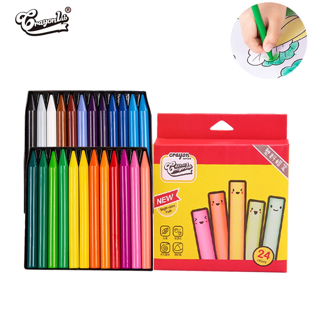 24color Paint Set Round Crayon Student Plastic Crayon Set Baby Painting Brush Custom Oil Paint Art Supplies
24color Paint Set Round Crayon Student Plastic Crayon Set Baby Painting Brush Custom Oil Paint Art Supplies