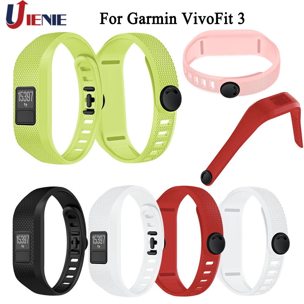 For Garmin VivoFit 3 Watchband Straps Watch Band Sport Silicone Replace Smart Wrist Bracelet Watch Accessories for Vivofit3
For Garmin VivoFit 3 Watchband Straps Watch Band Sport Silicone Replace Smart Wrist Bracelet Watch Accessories for Vivofit3