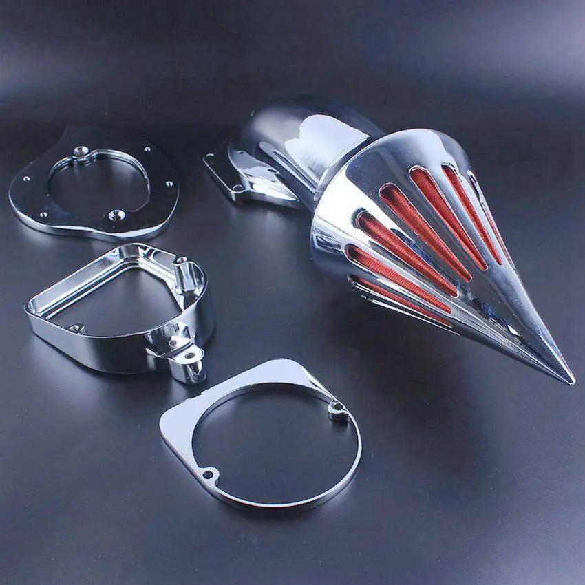 Motorcycle Spike Air Cleaner Intake Filter Kit For Honda Shadow ACE VT750 All Years Chrome
Motorcycle Spike Air Cleaner Intake Filter Kit For Honda Shadow ACE VT750 All Years Chrome