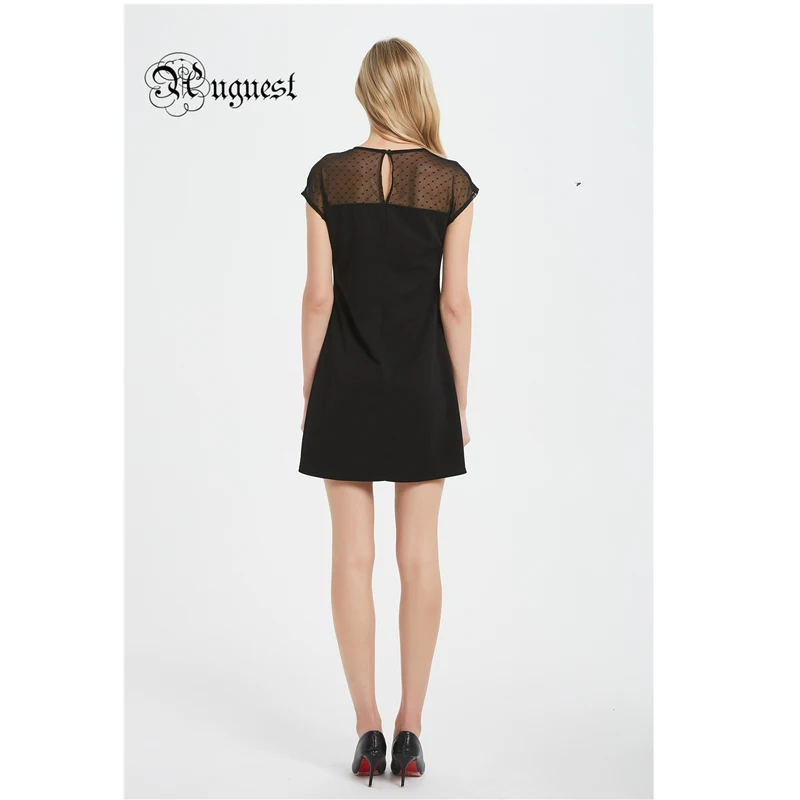 Uguest 2019 Women Summer Ruffle Dress Black Lace Mini Dress Summer Elegant Casual Lady Dresses 
Uguest 2019 Women Summer Ruffle Dress Black Lace Mini Dress Summer Elegant Casual Lady Dresses