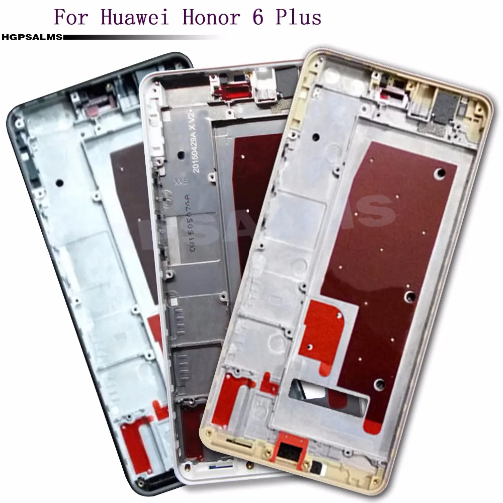 Для Huawei Honor 6 Plus Передняя средняя рамка безельные шасси Запчасти для авто|Корпусы