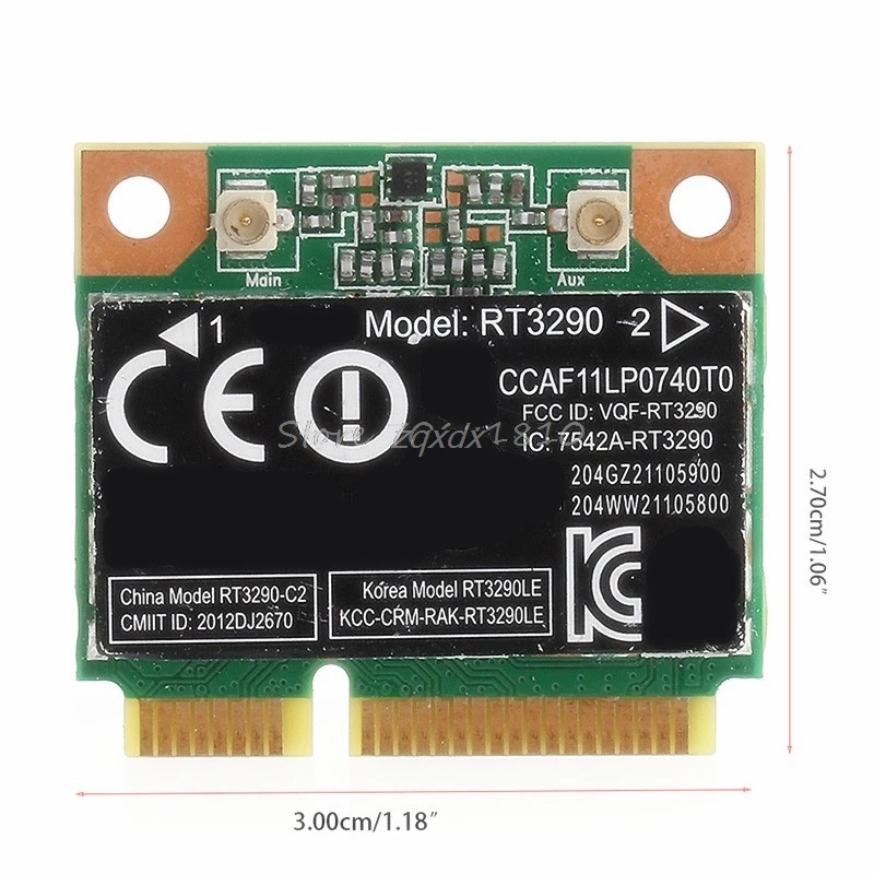 150M Wi-Fi Wireless Network Card Bluetooth For HP Pavilion G7-2000 Ralink RT3290 Whosale&Dropship
150M Wi-Fi Wireless Network Card Bluetooth For HP Pavilion G7-2000 Ralink RT3290 Whosale&Dropship