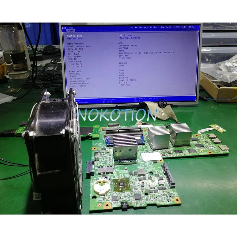 NOKOTION 48.4HH06.011 laptop motherboard for board Inspiron 15R M5010 CN-0HNR2M 0HNR2M HNR2M ATI Mobility Radeon HD 4650
NOKOTION 48.4HH06.011 laptop motherboard for board Inspiron 15R M5010 CN-0HNR2M 0HNR2M HNR2M ATI Mobility Radeon HD 4650