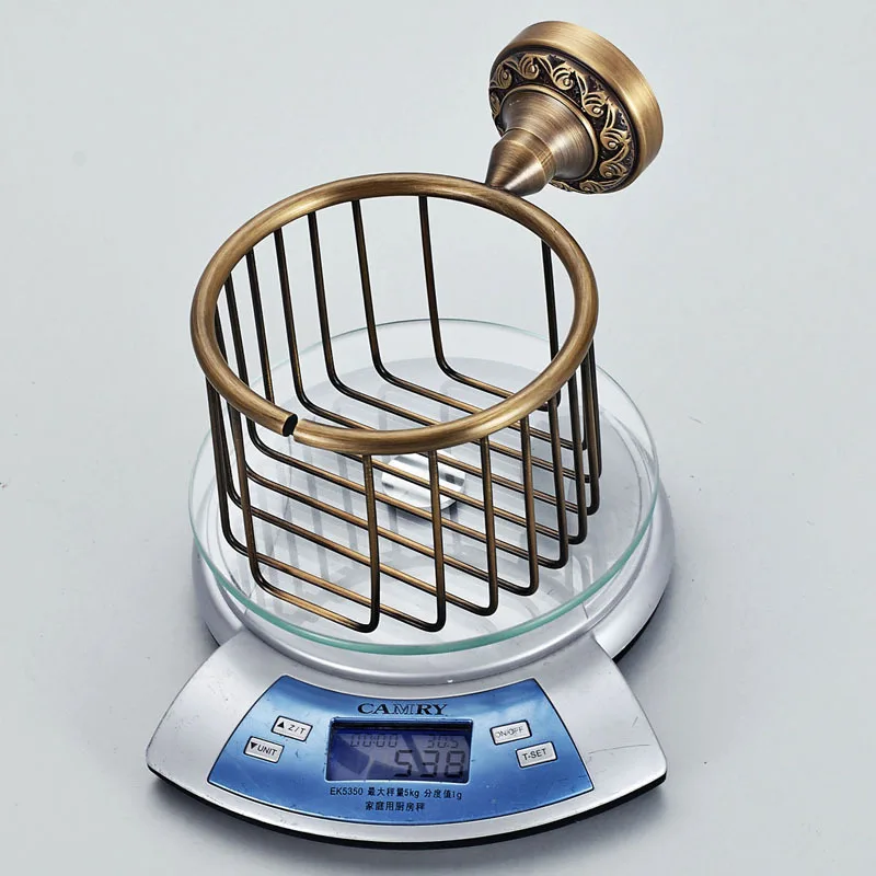 ITAS3310 Hand drawing antique copper towel basket Restroom European round roll toilet paper holder tissue sanitary home brass
ITAS3310 Hand drawing antique copper towel basket Restroom European round roll toilet paper holder tissue sanitary home brass