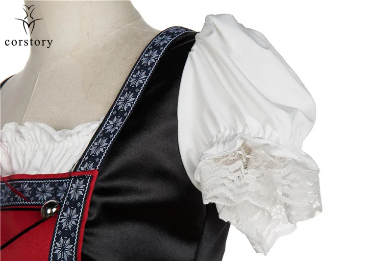 Corstory Red&White Women's Oktoberfest Costume Long Fancy Dress Beer Costume Plus Size Halloween Costume
Corstory Red&White Women's Oktoberfest Costume Long Fancy Dress Beer Costume Plus Size Halloween Costume