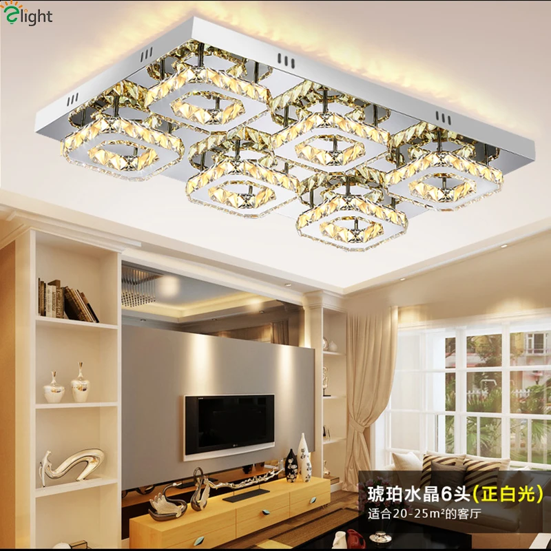 Modern Mirror Steel Dimmable Led Ceiling Light Lustre Crystal Living Room Led Ceiling Lamp Bedroom Led Ceiling Lights Fixtures
Modern Mirror Steel Dimmable Led Ceiling Light Lustre Crystal Living Room Led Ceiling Lamp Bedroom Led Ceiling Lights Fixtures