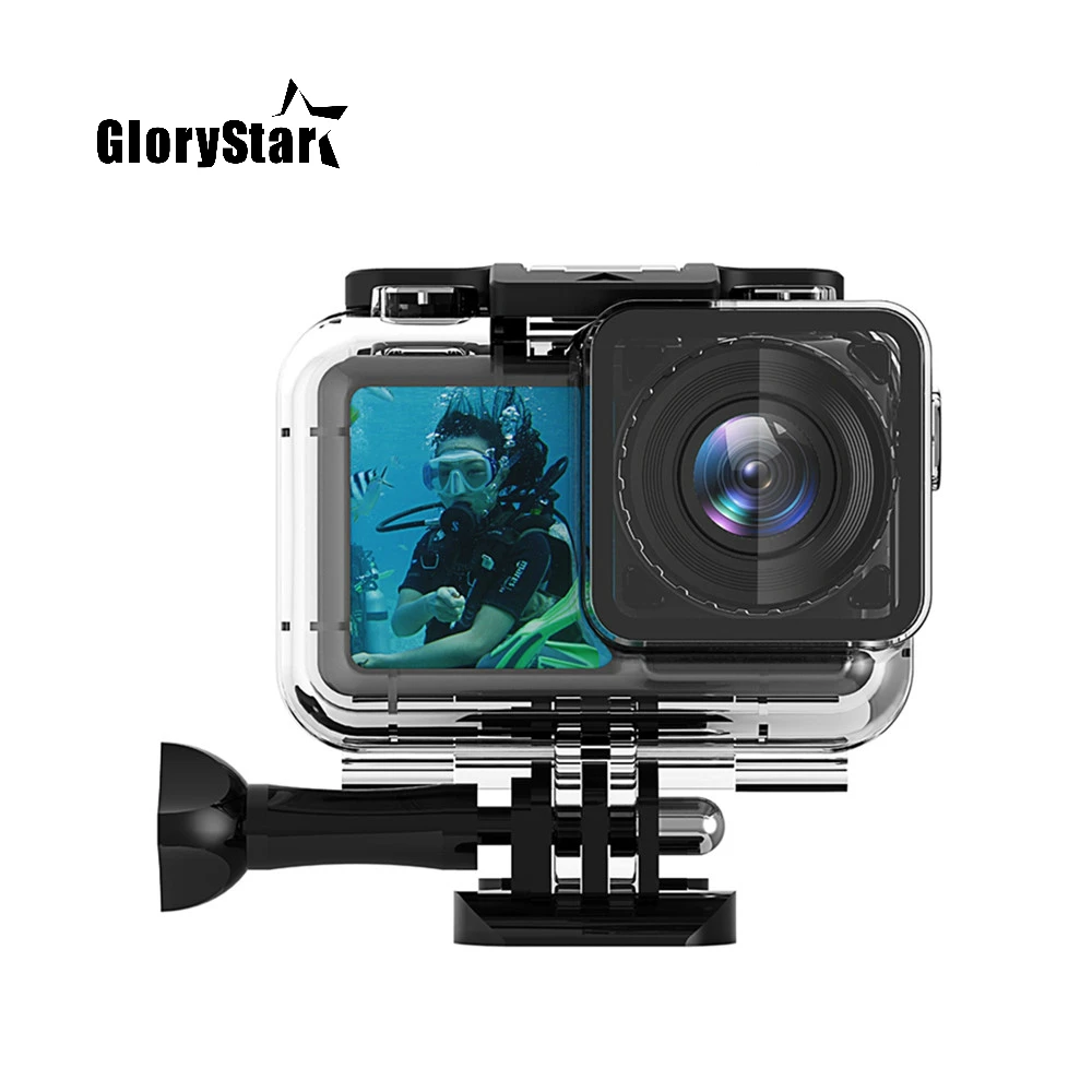 Waterproof Housing Case For Dji Osmo Action Camera Accessories Osmo Action Sports Camera Diving Protective Cover Shell Box
Waterproof Housing Case For Dji Osmo Action Camera Accessories Osmo Action Sports Camera Diving Protective Cover Shell Box