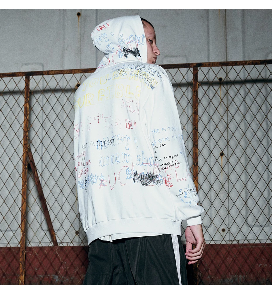 Dropshipping Graffiti Hoodies Mens Autumn Casual Pullover Sweats Hip Hop Hoodie Male Fashion Skateboards Sweatshirts US Size
Dropshipping Graffiti Hoodies Mens Autumn Casual Pullover Sweats Hip Hop Hoodie Male Fashion Skateboards Sweatshirts US Size