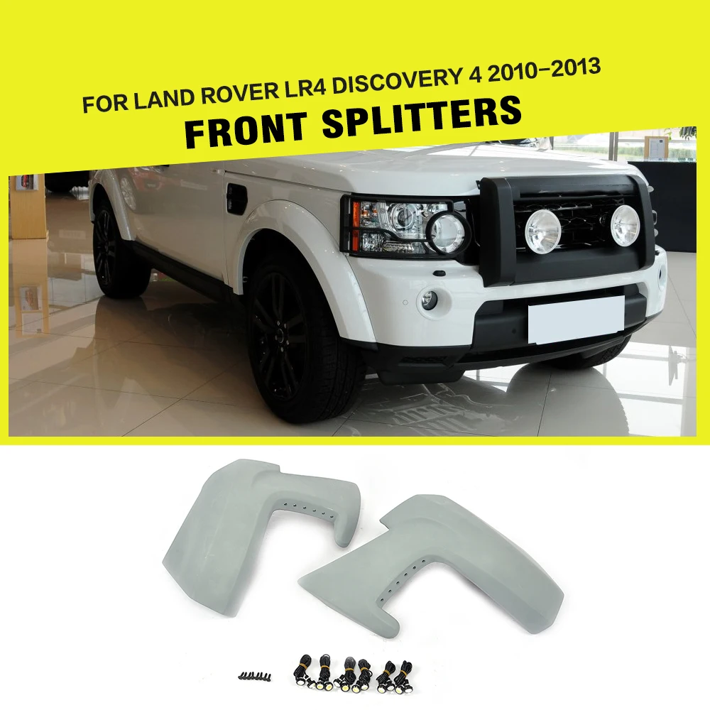 Car PU Aprons Auto Front Splitters Lip Apron Flaps Cupwings for Land Rover LR4 Discovery 4 Sport 2010 - 2013
Car PU Aprons Auto Front Splitters Lip Apron Flaps Cupwings for Land Rover LR4 Discovery 4 Sport 2010 - 2013