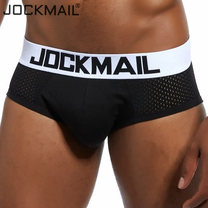 JOCKMAIL Brand men underwear Sexy Men Briefs Hollow Mesh Shorts calzoncillos slip Quick Drying Breathable Cotton Gay Underwear
JOCKMAIL Brand men underwear Sexy Men Briefs Hollow Mesh Shorts calzoncillos slip Quick Drying Breathable Cotton Gay Underwear