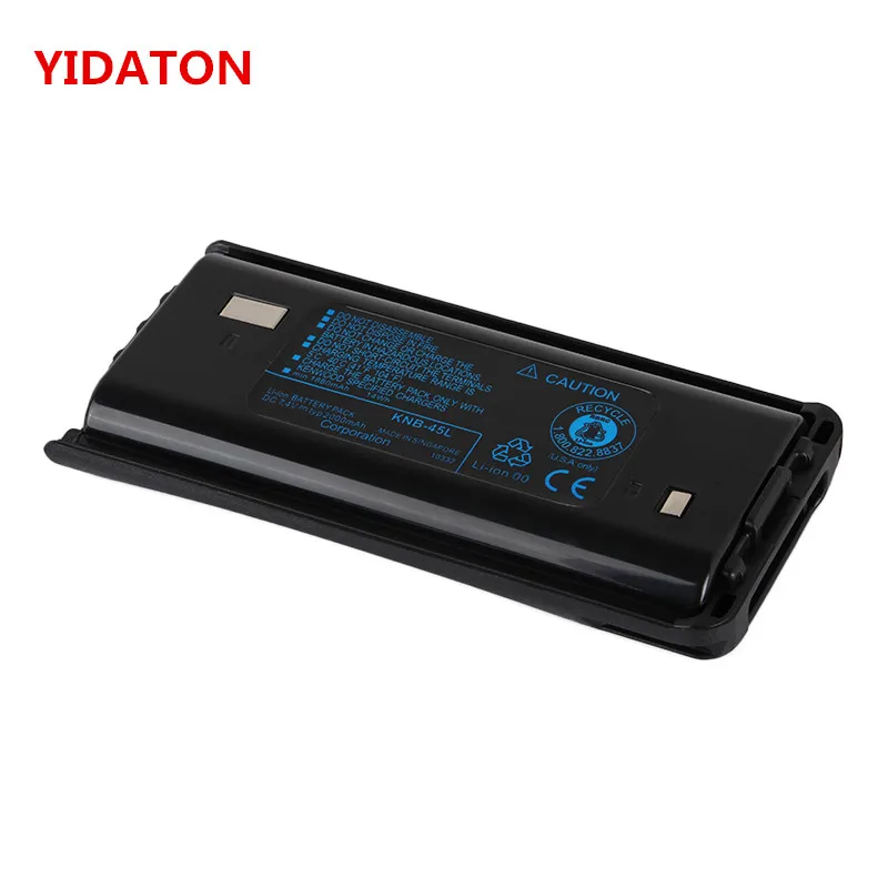YIDATON for KENWOOD TK-2200 Li-lon Battery KNB-45L KNB-45 Walkie Talkie TK-2200L, TK-2200P, TK-2200LP, TK-2202 2000mAh
YIDATON for KENWOOD TK-2200 Li-lon Battery KNB-45L KNB-45 Walkie Talkie TK-2200L, TK-2200P, TK-2200LP, TK-2202 2000mAh