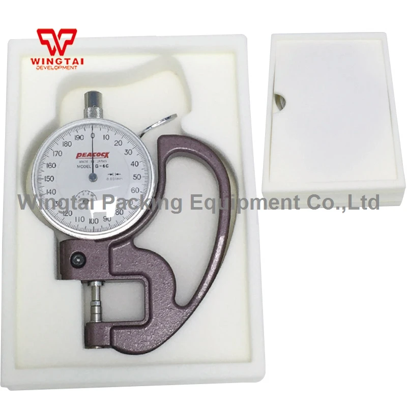 0-1mm Japan PEACOCK Dial Micrometer Thickness Gauge Tester Meter 0.001 mm Paper/Plastic FilmThickness Gauge
0-1mm Japan PEACOCK Dial Micrometer Thickness Gauge Tester Meter 0.001 mm Paper/Plastic FilmThickness Gauge