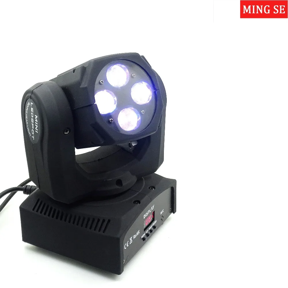 6pcs/lots Mini 4X10W Super Beam Moving Head Lights 60W High Brightness LED Beam Lights Perfect For DJ Disco Party Wedding Shows
6pcs/lots Mini 4X10W Super Beam Moving Head Lights 60W High Brightness LED Beam Lights Perfect For DJ Disco Party Wedding Shows